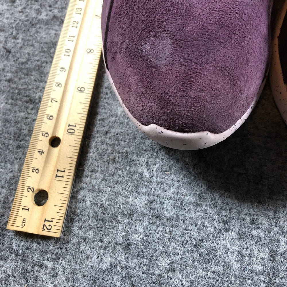 Nike Air Huarache Run Mid Shoes‎ Womens 7.5 Purple Suede Zip 749532-555 - Picture 10 of 15